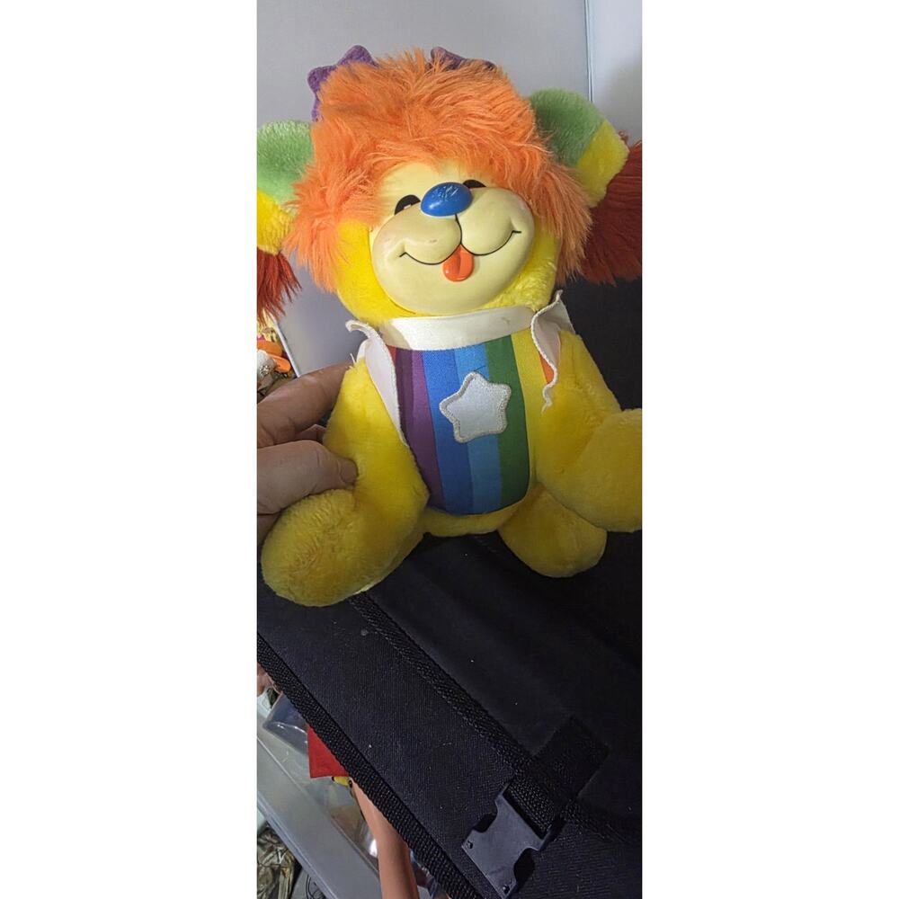Vintage 1983 Puppy Brite Rainbow Brite Plush Dog 12" Mattel Stuffed Animal Z1 - Picture 6 of 6
